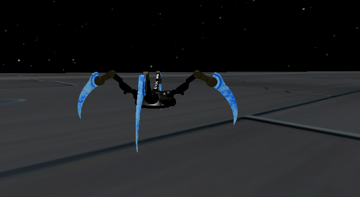 Space Vault Flame Spider